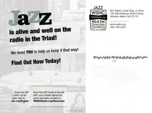Jazz is alive and well on the radio in the Triad!